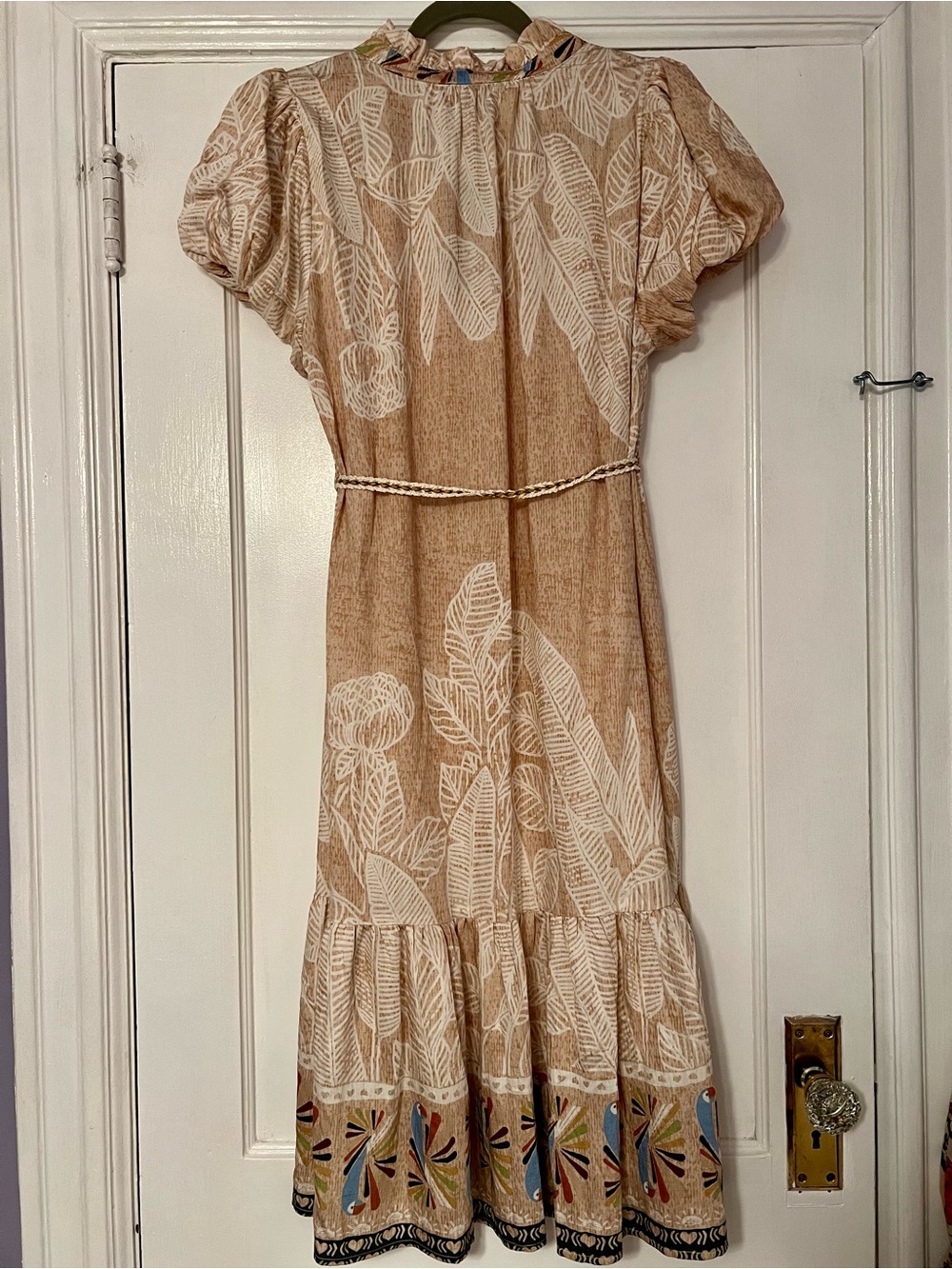 GiGiO Printed Boho Midi Dress | NWT | Size Large - Picture 9 of 9